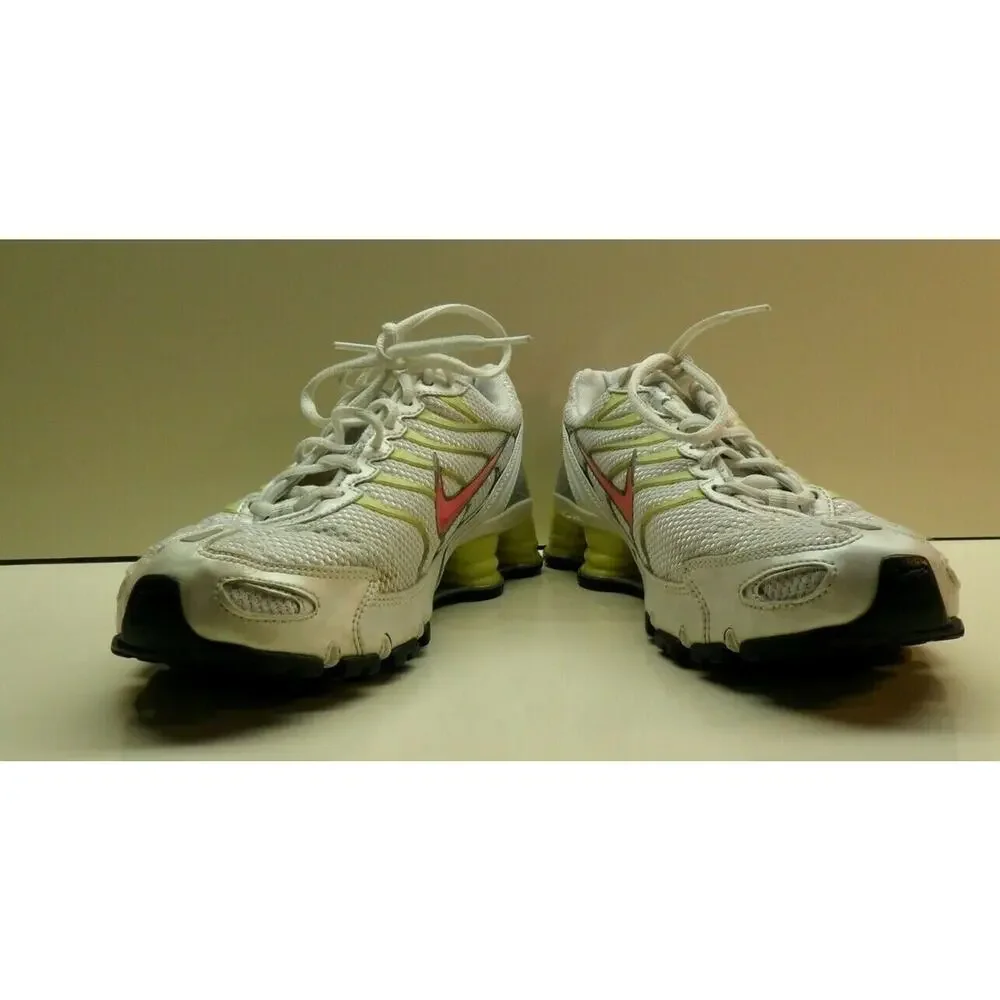 Women's Shox 8.5 Pink and Yellow! Nike Shox Turbo+ VI 6 SZ 8.5 2008